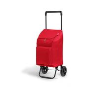 GIMI Shopping Cart Argo Red, Polyester, 42 litri