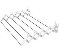 Gimi Skatto 70 Étendoir Mural en Aluminium et résine, 4 m d'étendage