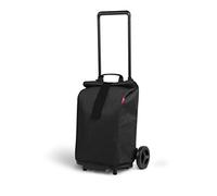 GIMI Sprinter|Chariot à provisions Pliable avec poignée télescopique réglable|Sac de Pluie à Fermeture Enroulable et Bande Velcro | avec Grandes Roues et Aile | Capacité 50 l|45 x 39 x 103 cm