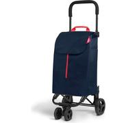 Gimi Twin Shopping Trolley 52 L - Bleu 169326
