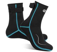Gimilife Chaussettes de Plongée, Chaussettes en Néoprène 3mm pour Homme et Femme, Chaussettes Thermiques Chaussettes de Combinaison pour la Plongée Natation Surf Plongée en Apnée Voile Kayak
