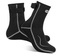 Gimilife Chaussettes de Plongée, Chaussettes en Néoprène 3mm pour Homme et Femme, Chaussettes Thermiques Chaussettes de Combinaison pour la Plongée Natation Surf Plongée en Apnée Voile Kayak