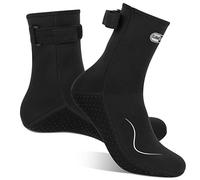 Gimilife Chaussettes de Plongée, Chaussettes en Néoprène 3mm pour Homme et Femme, Chaussettes Thermiques Chaussettes de Combinaison pour la Plongée Natation Surf Plongée en Apnée Voile Kayak