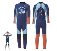 Gimilife Combinaison Néoprène Enfant - Combinaison Plongée Enfant pour Mer, Surf et Natation | Combinaison Isotherme 2mm Garçon Fille, Modèle Intégrale ou Court pour Leçons de Plongée et Surf