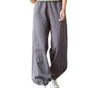GImLy Pantalon Tai Chi Confortable Taille Elastique Unisexe Pantalon D'entraînement pour Arts Martiaux Kung Fu Coupe Ample Pantalon Yoga Qigong pour Un Usage Quotidien,002,3XL