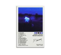 gimmygo Daniel Caesar - Impression sur toile « Never Enough » - Décoration murale vintage pour salon, chambre à coucher - 20 x 30 cm - Style sans cadre