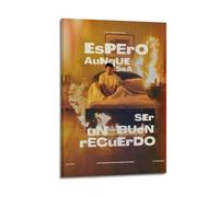 gimmygo EL CLúB by BAD BuNNY Poster mural sur toile esthétique - Peinture décorative vintage pour salon, chambre à coucher - 20 x 30 cm - Style cadre