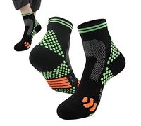 GIMOCOOL Chaussettes infrarouges lointaines,Chaussettes d'appoint infrarouges lointaines Schorl | Chaussettes Booster Titaniumss, Chaussettes Booster Schorl Titaniumss Ion Heightening pour la course