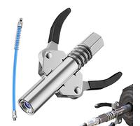 GIMOCOOL Outil de graissage - Pistolets graisseurs à Double poignée | Le clapet Anti-Retour du coupleur de Graisse à dégagement Rapide Permet de déconnecter Facilement l'unité à des Pressions