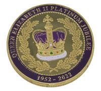 GIMOCOOL Pièce Commémorative De La Reine Elizabeth II, Pièce Collection Reine d'Angleterre, Pièce Commémorative De La Reine, Pièce Souvenir De La Reine Objets De Collection en Métal