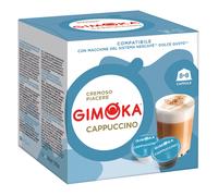 GIMOKA Dolce Gusto Compatible Capsules Cappuccino 8 + 8 16 capsules 164 g