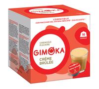 GIMOKA Dolce Gusto Compatible Capsules Crème Brûlée 16 capsules 208 g