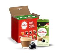 Gimoka Goût CAFÉ AU GINSENG - 50 Capsules Aluminium - Compatibles avec les machines à café à usage domestique Nespresso* - Produit en Italie (lot de 5 x 10)