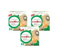 Gimoka Goût CAFÉ ET D'AVOINE - 48 Capsules - Compatibles avec les Machines à Café de la Marque Nescafé Dolce Gusto - Produit en Italie (lot de 3 x 16)