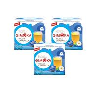 Gimoka Goût CAMOMILLE Sucres Réduits - 48 Capsules - Compatibles avec les Machines à Café de la Marque Nescafé Dolce Gusto - Produit en Italie (lot de 3 x 16)