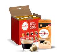 Gimoka Goût ORGE- 50 Capsules Aluminium - Compatibles avec les machines à café à usage domestique Nespresso* - Produit en Italie (lot de 5 x 10)