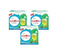 Gimoka Goût THÉ VERT Sucres Réduits - 48 Capsules - Compatibles avec les Machines à Café de la Marque Nescafé Dolce Gusto - Produit en Italie (lot de 3 x 16)
