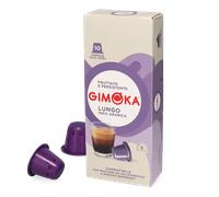 Gimoka | Lungo 100% Arabica - 10 capsules pour Nespresso®