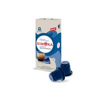 Gimoka Mélange Espresso Dècafèinè intensité 7/13-100 Capsules - Compatibles avec les machines à café à usage domestique Nespresso* - Produit en Italie (lot de 10 x 10)