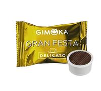 Gimoka Mélange Gran Festa Delicato intensité 6-50 Capsules - Compatibles avec les machines à café de la marque Lavazza* Espresso Point* - Produit en Italie