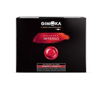 Gimoka Mélange Intenso intensité 11/11, 50 capsules compatibles pour les machines à café Nespresso* Professional Business Zenius et Gemini - Produit en Italie