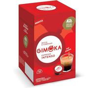 Gimoka Mélange Intenso intensité 12-144 Capsules - Compatibles avec les machines à café de la marque Lavazza* A Modo Mio* - Produit en Italie (lot de 4 x 36)