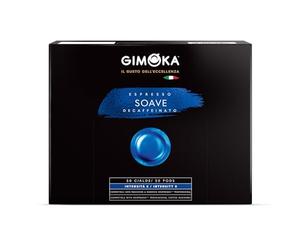Gimoka Mélange Soave décaféiné intensité 8/11, 50 capsules compatibles pour les machines à café Nespresso* Professional Business Zenius et Gemini - Produit en Italie