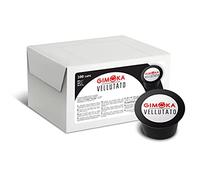 Gimoka Mélange Vellutato 100% Arabica intensité 6-100 Capsules - Compatibles avec les machines à café de la marque Lavazza* Blue* - Produit en Italie