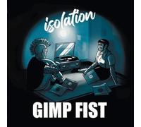 Gimp Fist - Isolation (Transparent Blue W/ White Splashes Viny