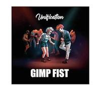 Gimp Fist - Unification (Transparent Red W/ Blue Splashes Viny