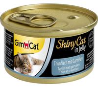 Gimpet ShinyCat thon avec crevettes 70g