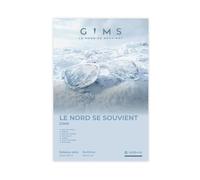 GIMS Poster sur toile pour décoration de salon, chambre à coucher Motif Rap Le Nord SE SOUVIENT 50 x 75 cm