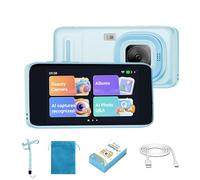 GimyWit Accessoires de caméra WiFi d'apprentissage intelligent pour enfants de 3 à 8 ans, garçons et filles (bleu)