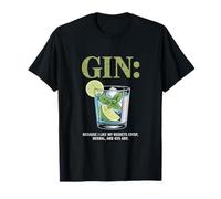 Gin Because I Like My Regrets Crisp Herbal 43% T-Shirt