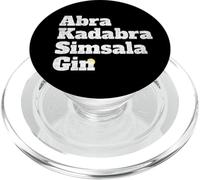 Gin Buveur Amour De Gin Magique Abra Kadabra Simsala Gin PopSockets PopGrip pour MagSafe