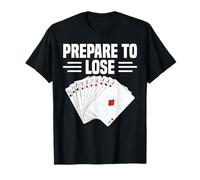 Gin Rummy Jeu de cartes Gin Rummy Score Pads Gin Rummy T-Shirt