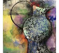 Gin-tonic MAS: Cuaderno de notas con reproducción en la tapa de una obra de Matilde Alonso Salvador