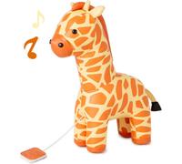 Les Animaux Musicaux Little Big Friends | Boite à Musique pour Bébé | Peluche Musicale Animal | Facile à Nettoyer | Tout Doux | Gina la Girafe