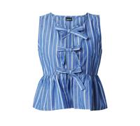 Gina Tricot Haut bleu / blanc, Taille L