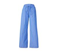 Gina Tricot Pantalon bleu / blanc, Taille 36