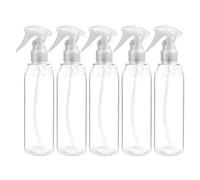 5 Petits Flacons Pulvérisateurs,200 ml En Plastique Transparent Pulverisateur a Main Pour Bouteille Spray vide Cheveux Nettoyage Cosmétiques Nettoyage Plantes Jardinage Coiffeur