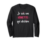 Ginette Je suis Une Ginette Qui déchire Manche Longue