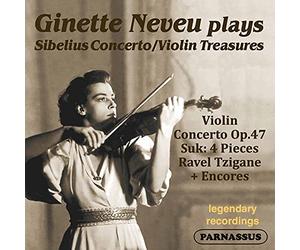 Ginette Neveu Joue Sibelius et Suk