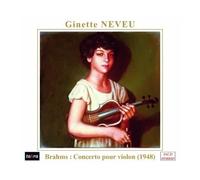 Ginette Neveu/Roger Desormiere - Brahms: Violin Concerto) Hybrid] Hybride]