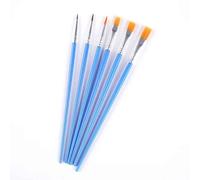 Ginflash Ensemble Aquarelle Gouache Peinture Stylo Nylon Cheveux Peinture Brosse Ensemble Dessin Art Fournitures - Type Bleu Ciel