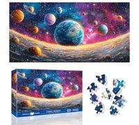 Ginfonr Puzzle 1000 Teile, Cosmic Horizon - Puzzle pour Adultes Énigme Difficile, Paysage Jeux De Jeu d'images Toute La Famille, Un Cadeau Festif Vos Amis dans Un Bel Emballage 41x80 cm