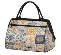 Ginfult Sac de sport rétro à thème espagnol - Imperméable - Léger - Pour la gym et le w nd - Pour homme et femme