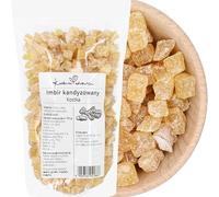 Gingembre Confit En Cubes 500g - Morceaux De Gingembre Sucrés, Idéal Pour Thé, Infusions, Pâtisserie, Desserts, Snacks Et Cuisine Maison