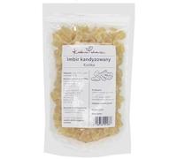 Gingembre confits en cubes de 500 g | Naturel & aromatique | Parfait pour le thé, la pâtisserie et les collations | avec sucre | Friandises végétaliennes | KUCHNIA ZDROWIA