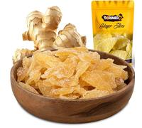 gingembre cristallisé 1 Kg | Gingembre confit en lamelles | Gingembre en Tranches de | Gingembres séchés sucrés | Collation sucrée | IDÉAL pour les recettes | Végétariens et végétaliens | Dorimed
